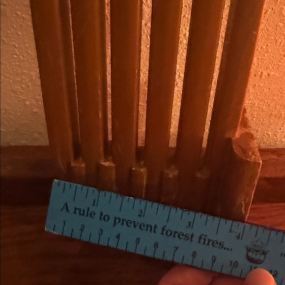 Vintage Handi Valet wood hanger for clothing, dried flowers, jewelry & more MCM - Picture 6 of 7